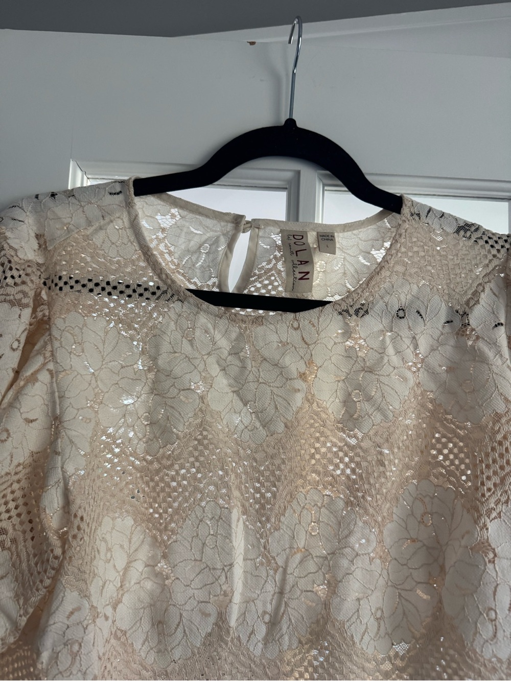 Anthropologie Dolan Left Coast Printed Peplum Top - Picture 4 of 8
